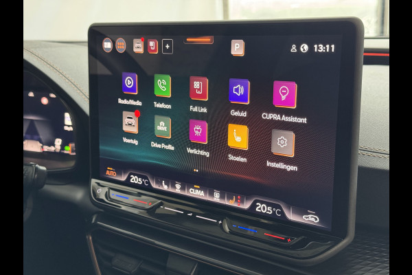 CUPRA Formentor 1.5 TSI 150 PK BENZINE CAMERA STOEL/STUUR ELEK.KLEP VERW. LED LEER CARPLAY ZWARTE.HEMEL 08/2024