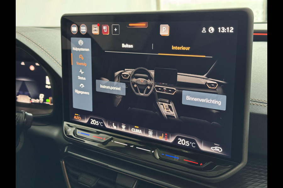 CUPRA Formentor 1.5 TSI 150 PK BENZINE CAMERA STOEL/STUUR ELEK.KLEP VERW. LED LEER CARPLAY ZWARTE.HEMEL 08/2024