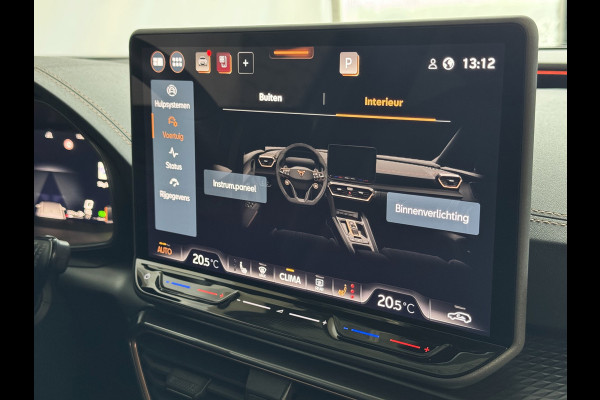 CUPRA Formentor 1.5 TSI 150 PK BENZINE CAMERA STOEL/STUUR ELEK.KLEP VERW. LED LEER CARPLAY ZWARTE.HEMEL 08/2024