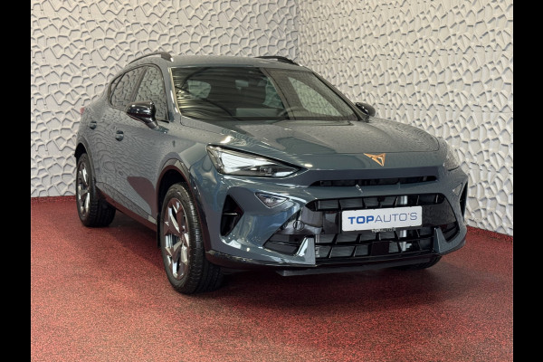 CUPRA Formentor 1.5 TSI 150 PK BENZINE CAMERA STOEL/STUUR ELEK.KLEP VERW. LED LEER CARPLAY ZWARTE.HEMEL 08/2024