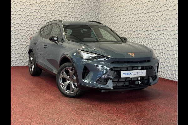 CUPRA Formentor 1.5 TSI 150 PK BENZINE CAMERA STOEL/STUUR ELEK.KLEP VERW. LED LEER CARPLAY ZWARTE.HEMEL 08/2024