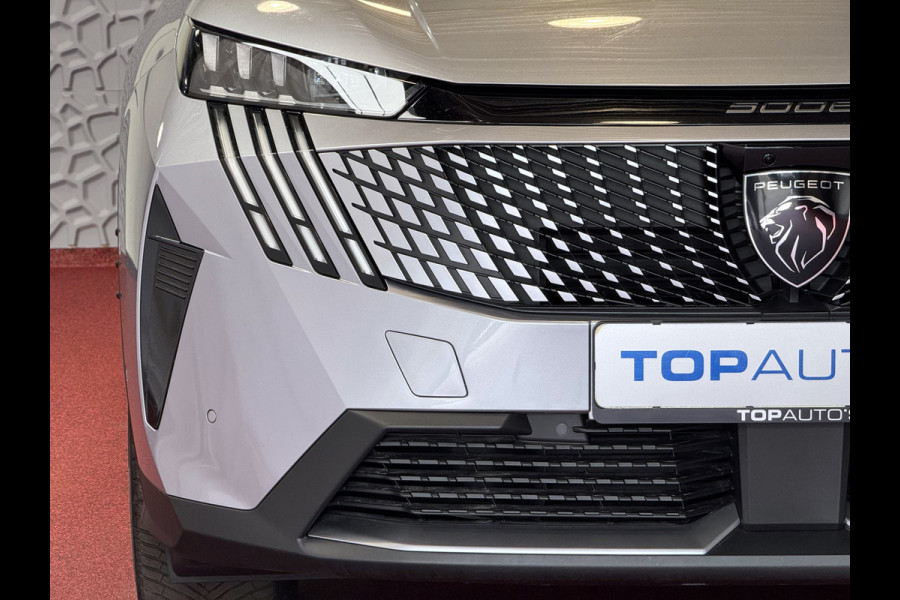 Peugeot 5008 1.2 HYBRID 145 GT GLAZENDAK 7PERS STOEL/STUUR VERW. ELEK.KLEP LED 7P 7 Persoons