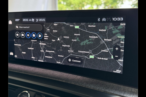 Peugeot 5008 1.2 HYBRID 145 GT GLAZENDAK 7PERS STOEL/STUUR VERW. ELEK.KLEP LED 7P 7 Persoons