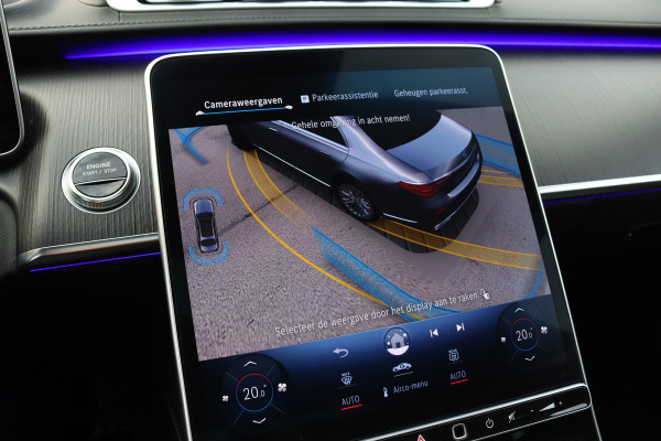 Mercedes-Benz S-Klasse 580 e 4MATIC Lang AMG Line | Airmatic | Achterasbesturing | Distronic+ | Massage | Memory | Burmester | Stoelventilatie | 3D-Display | HUD | Digital Light | Vlakkenverwarming |