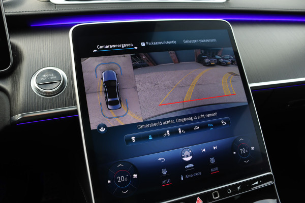 Mercedes-Benz S-Klasse 580 e 4MATIC Lang AMG Line | Airmatic | Achterasbesturing | Distronic+ | Massage | Memory | Burmester | Stoelventilatie | 3D-Display | HUD | Digital Light | Vlakkenverwarming |