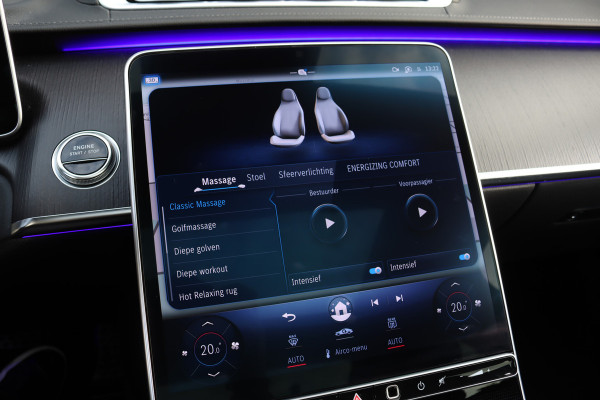 Mercedes-Benz S-Klasse 580 e 4MATIC Lang AMG Line | Airmatic | Achterasbesturing | Distronic+ | Massage | Memory | Burmester | Stoelventilatie | 3D-Display | HUD | Digital Light | Vlakkenverwarming |