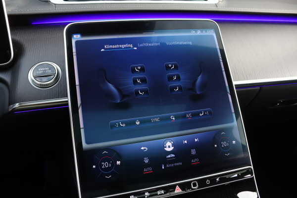 Mercedes-Benz S-Klasse 580 e 4MATIC Lang AMG Line | Airmatic | Achterasbesturing | Distronic+ | Massage | Memory | Burmester | Stoelventilatie | 3D-Display | HUD | Digital Light | Vlakkenverwarming |