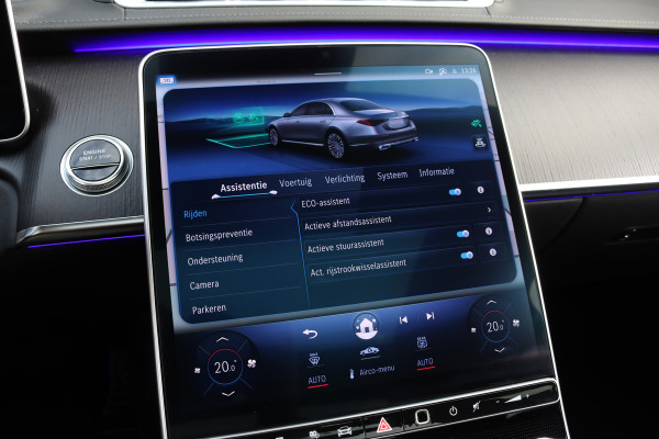 Mercedes-Benz S-Klasse 580 e 4MATIC Lang AMG Line | Airmatic | Achterasbesturing | Distronic+ | Massage | Memory | Burmester | Stoelventilatie | 3D-Display | HUD | Digital Light | Vlakkenverwarming |