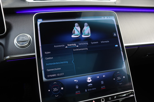 Mercedes-Benz S-Klasse 580 e 4MATIC Lang AMG Line | Airmatic | Achterasbesturing | Distronic+ | Massage | Memory | Burmester | Stoelventilatie | 3D-Display | HUD | Digital Light | Vlakkenverwarming |