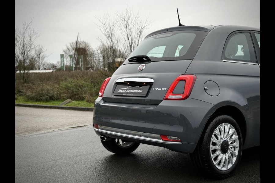 Fiat 500 1.0 Hybrid Dolcevita Panoramadak|AppleCarplay|Climate|Airco|