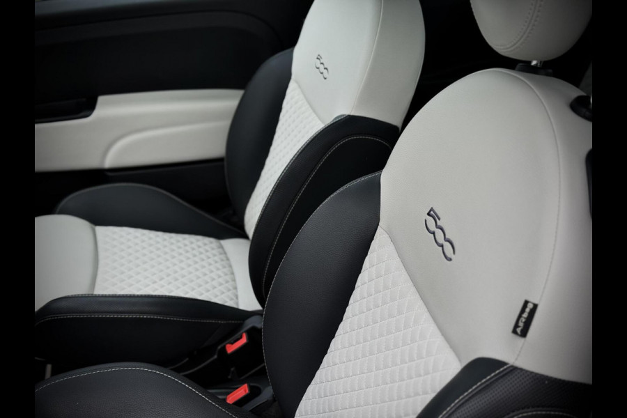 Fiat 500 1.0 Hybrid Dolcevita Panoramadak|AppleCarplay|Climate|Airco|