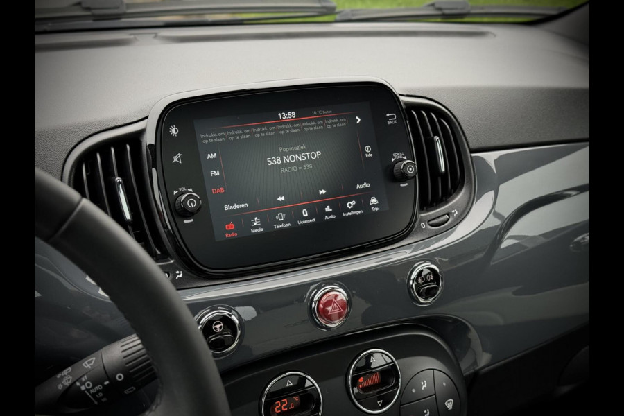 Fiat 500 1.0 Hybrid Dolcevita Panoramadak|AppleCarplay|Climate|Airco|