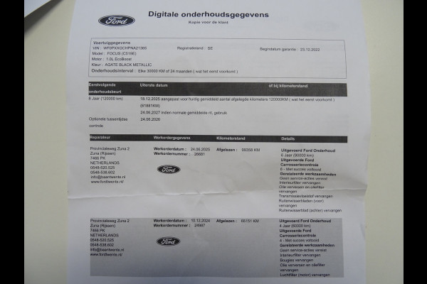 Ford FOCUS Wagon 1.0 EcoBoost Hybrid ST Line Style * CARPLAY * DEALER ONDERH. !!