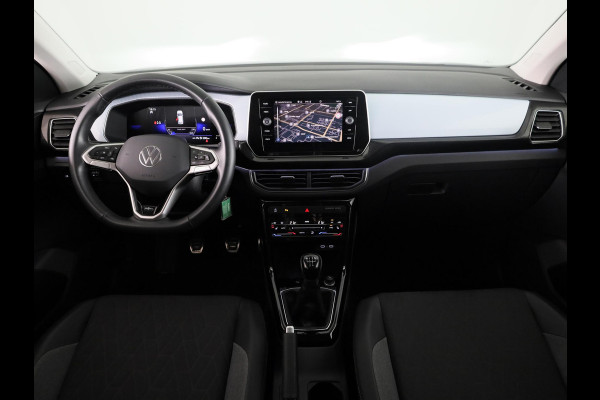 Volkswagen T-Cross 1.0 TSI Life Edition GOAL 95 pk | Navigatie | Parkeersensoren | Adaptieve cruise control | Autom. airco | Stoelverwarming |