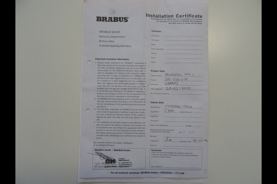 Mercedes-Benz C-Klasse 300 Premium Plus Pack * BRABUS * BURMESTER !!