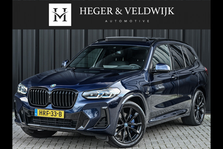 BMW X3 xDrive30e High Executive · M-Sport Pro · Comfort access · Head-up · Panoramadak · Adaptive cruise · Memory seats · Stuurverwarmi