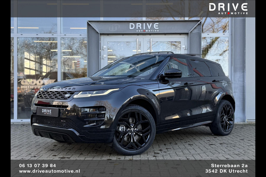 Land Rover Range Rover Evoque 1.5 P300e AWD R-Dynamic SE Black Style|Schuif/Kantel dak|Sfeer|Meridian|Memory|ACC|Winterpakket|Trekhaak
