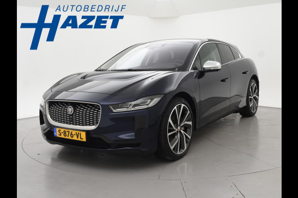 Jaguar I-PACE EV400 HSE 90 kWh *PORTOFINO BLUE* + 22 INCH | LUCHTVERING | PANORAMA | 360 CAMERA | STOELVENTILATIE