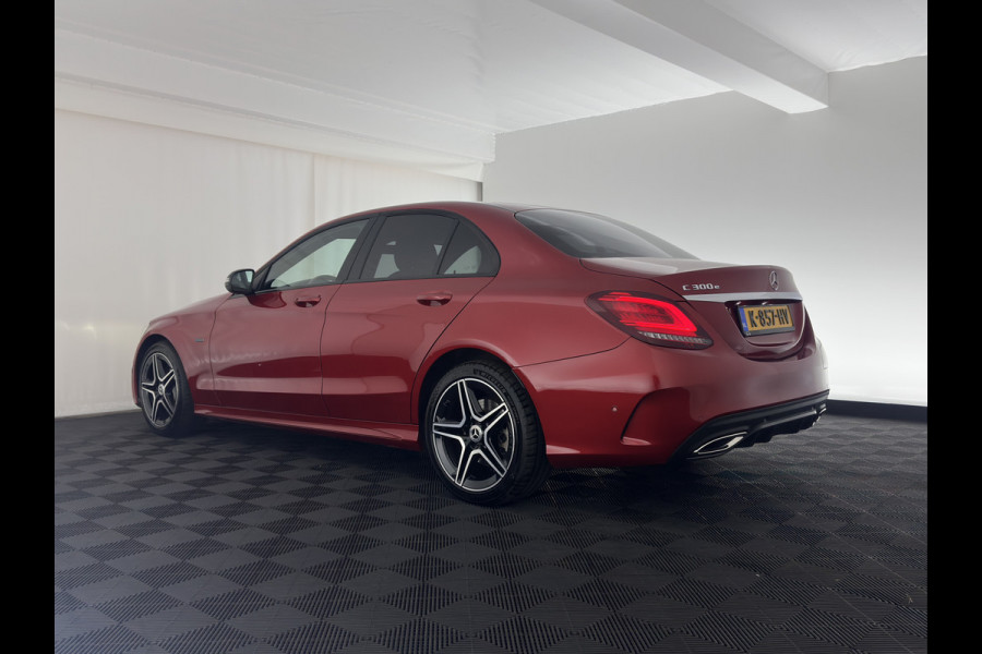 Mercedes-Benz C-Klasse 300 e AMG-Limited Business Solution ( Plug-In ) (INCL-BTW) *FULL-LEATHER | FULL-LED | BURMESTER | AMBIENT-LIGHT | BLIND-SPOT | HEATED-SPORTSEATS | DIGI-COCKPIT | NAVI-FULLMAP | CAMERA | DAB+ | PRIVACY-GLASS | 18''ALU*