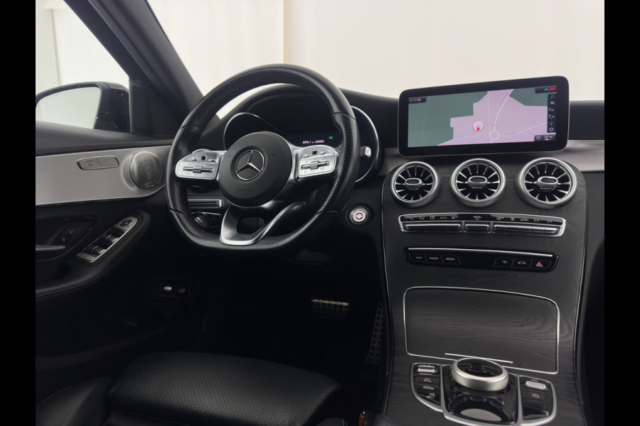 Mercedes-Benz C-Klasse 300 e AMG-Limited Business Solution ( Plug-In ) (INCL-BTW) *FULL-LEATHER | FULL-LED | BURMESTER | AMBIENT-LIGHT | BLIND-SPOT | HEATED-SPORTSEATS | DIGI-COCKPIT | NAVI-FULLMAP | CAMERA | DAB+ | PRIVACY-GLASS | 18''ALU*