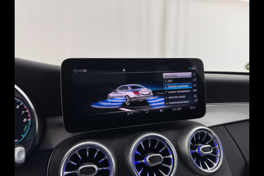 Mercedes-Benz C-Klasse 300 e AMG-Limited Business Solution ( Plug-In ) (INCL-BTW) *FULL-LEATHER | FULL-LED | BURMESTER | AMBIENT-LIGHT | BLIND-SPOT | HEATED-SPORTSEATS | DIGI-COCKPIT | NAVI-FULLMAP | CAMERA | DAB+ | PRIVACY-GLASS | 18''ALU*