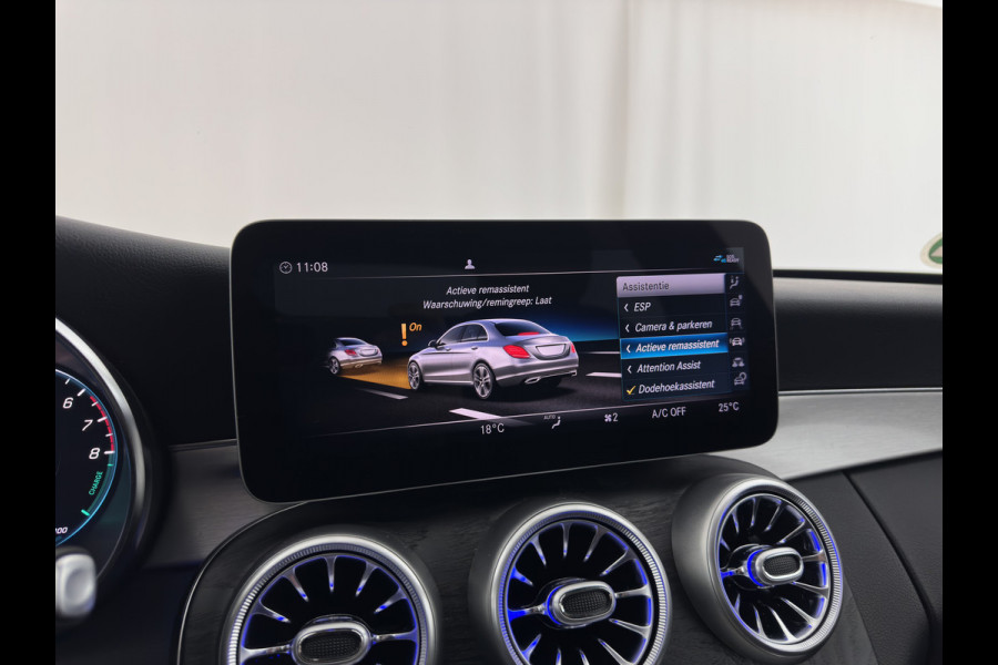 Mercedes-Benz C-Klasse 300 e AMG-Limited Business Solution ( Plug-In ) (INCL-BTW) *FULL-LEATHER | FULL-LED | BURMESTER | AMBIENT-LIGHT | BLIND-SPOT | HEATED-SPORTSEATS | DIGI-COCKPIT | NAVI-FULLMAP | CAMERA | DAB+ | PRIVACY-GLASS | 18''ALU*