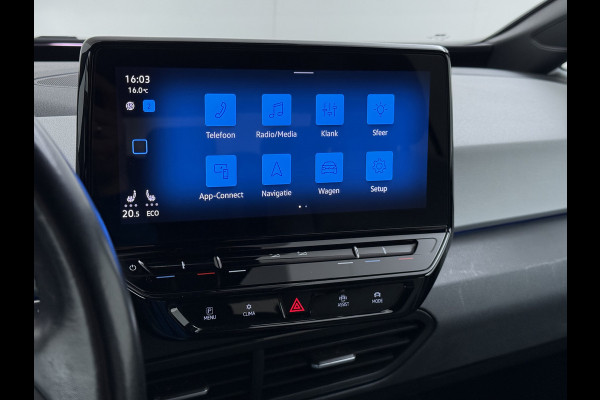 Volkswagen ID.3 First Plus 58kWh Navi-Pro Adap.Cruise Camera 19" Ecc Apple Carplay Android Auto SOH 86% Stoel+Stuurverwarming Lmv Matrix led Privacy Glas Keyless Rijstrooksensor Origineel Nederlandse Auto