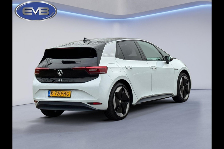 Volkswagen ID.3 First Max 58 kWh, panoramadak, camera, 20 inch, stoelverwarming, parelmoer, 1 e eigenaar, NL auto met nap