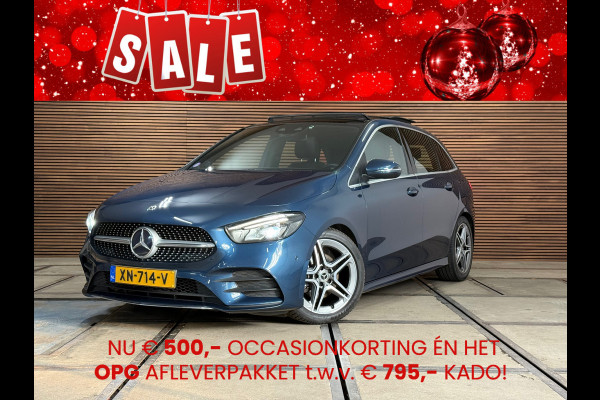 Mercedes-Benz B-Klasse 180 Business Solution AMG | Pano | Alcantara | 18' inch | DAB | Navigatie | Camera