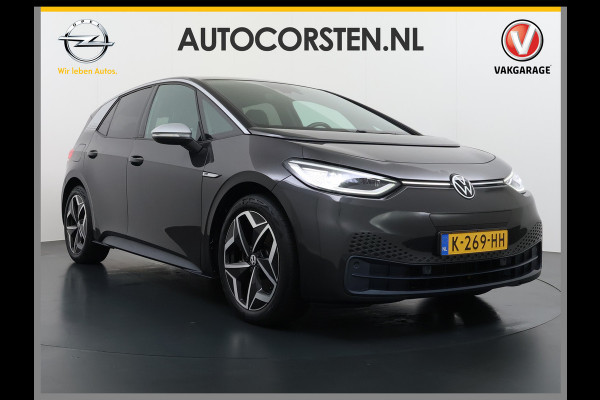 Volkswagen ID.3 First Plus 58kWh Navi-Pro Adap.Cruise Camera Lmv 19" Ecc Apple Carplay Android Auto SOH 92% Stoel+Stuurverwarming Matrix led Privacy Glas Keyless Rijstrooksensor Origineel Nederlandse Auto