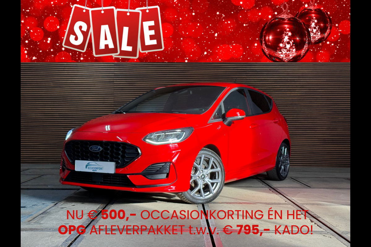 Ford Fiesta 1.0 EcoBoost Hybrid ST-Line Automaat | 17' inch | Sportstoelen | Camera | Winter-Pack