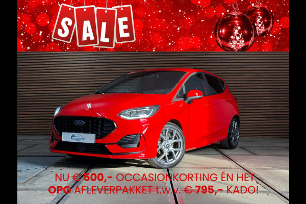 Ford Fiesta 1.0 EcoBoost Hybrid ST-Line Automaat | 17' inch | Sportstoelen | Camera | Winter-Pack