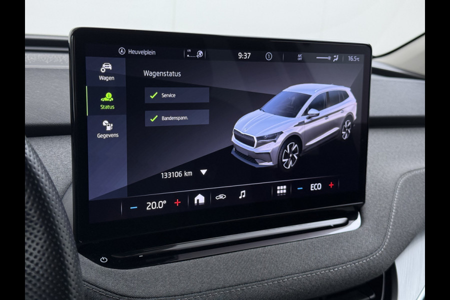 Škoda ENYAQ iV 80 SOH 90% Warmtepomp Navi Ecc Camera Apple Carplay Android Auto Cruise Control Pdc Stuurverwarming Elek.Achterklep Privacy Glas Keyless advanced Comfort Plus Led 1e Eigenaar Origineel Nederlandse Auto