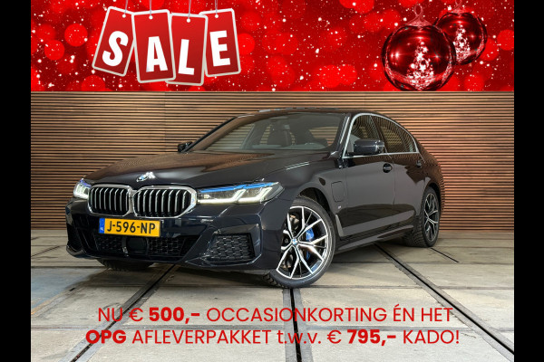 BMW 5 Serie 530e High Executive M-Sport Shadow Line | Laser | LCI | Pano | Drive Assist Prof | 19' inch