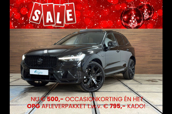 Volvo XC60 2.0 T6 Plug-in hybrid AWD Ultra Black Edition | Pano | Luchtvering | 21' inch | Harman/Kardon | BTW