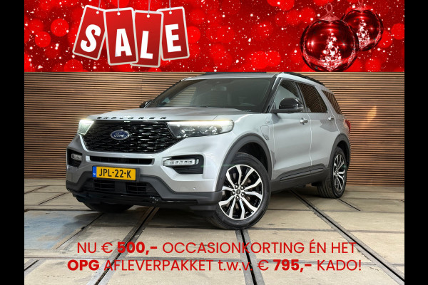 Ford Explorer 3.0 V6 EcoBoost PHEV ST-Line 7 pers | B&O | Pano | Virtual Cockpit | Carplay | Trekhaak