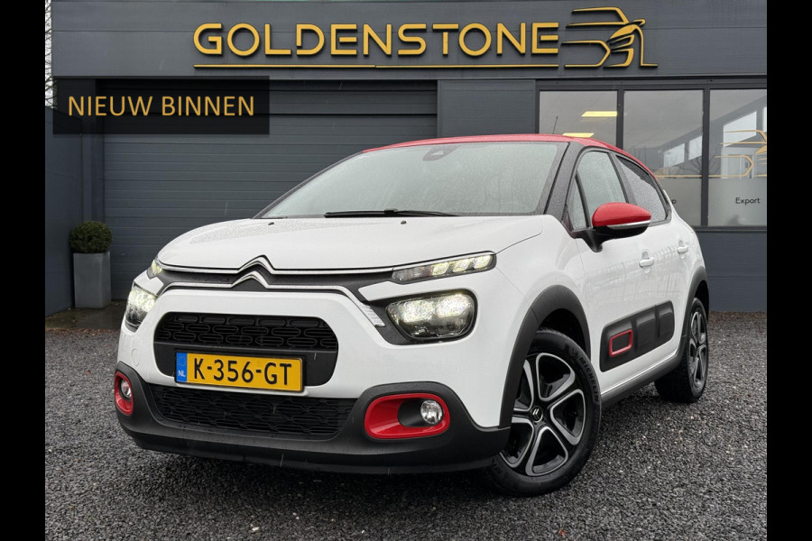 Citroën C3 1.2 PureTech Feel 1e Eigenaar,Navi,Clima,Cruise,Pdc,Dealer Onderhouden,N.A.P,Lm velgen,Bj 12-2020,Apk tot 12-2026