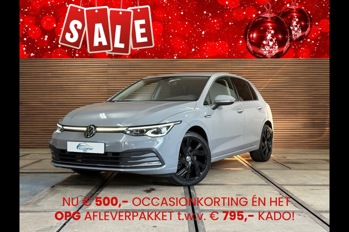 Volkswagen Golf 1.5 eTSI Style | Black Edition | Massagestoel | DAB | 18' inch | Navigatie | Adaptive Cruise | Velours