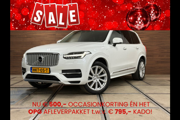 Volvo XC90 2.0 T8 Twin Engine AWD Inscription 7p. | Bowers&Wilkins | Pano | Adaptive Cruise | 360° Camera | Leder | HUD | Memory