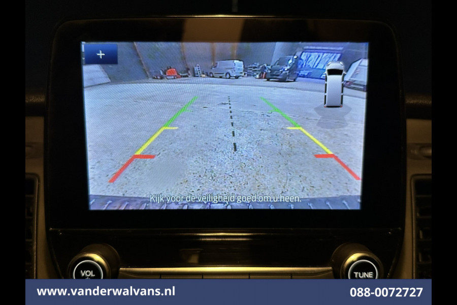 Ford Transit Custom 2.0 TDCI 131pk L2H1 Euro6 Airco | Navigatie | Camera | Apple Carplay LED, Cruisecontrol, Stoelverwarming, Verwarmde Voorruit, Parkeersensoren, Bijrijdersbank