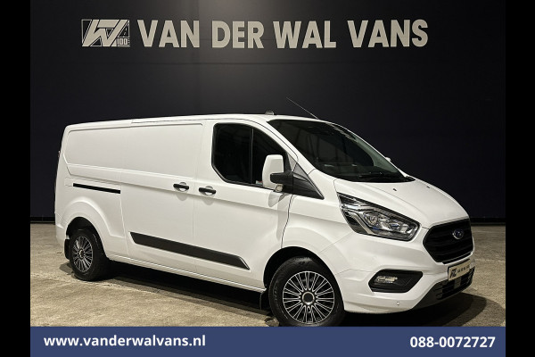 Ford Transit Custom 2.0 TDCI 131pk L2H1 Euro6 Airco | Navigatie | Camera | Apple Carplay LED, Cruisecontrol, Stoelverwarming, Verwarmde Voorruit, Parkeersensoren, Bijrijdersbank