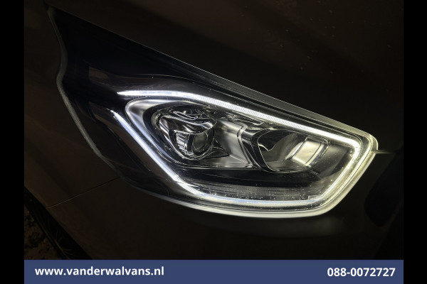 Ford Transit Custom 2.0 TDCI 131pk L2H1 Euro6 Airco | Navigatie | Camera | Apple Carplay LED, Cruisecontrol, Stoelverwarming, Verwarmde Voorruit, Parkeersensoren, Bijrijdersbank