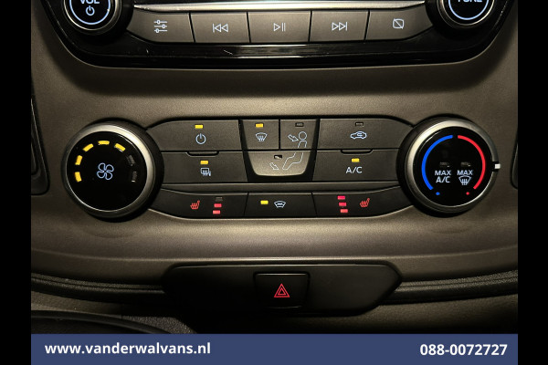 Ford Transit Custom 2.0 TDCI 131pk L2H1 Euro6 Airco | Navigatie | Camera | Apple Carplay LED, Cruisecontrol, Stoelverwarming, Verwarmde Voorruit, Parkeersensoren, Bijrijdersbank