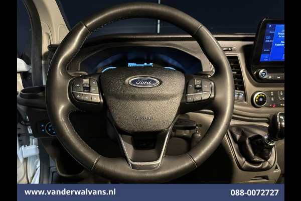 Ford Transit Custom 2.0 TDCI 131pk L2H1 Euro6 Airco | Navigatie | Camera | Apple Carplay LED, Cruisecontrol, Stoelverwarming, Verwarmde Voorruit, Parkeersensoren, Bijrijdersbank