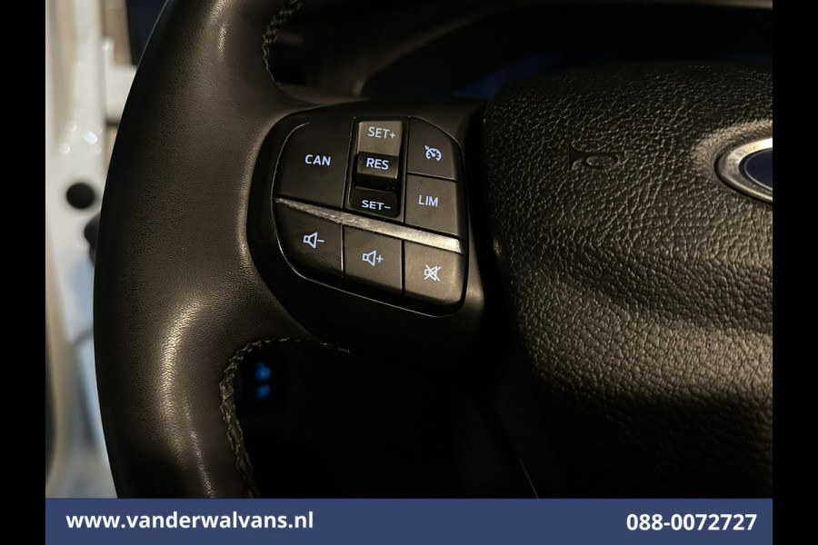 Ford Transit Custom 2.0 TDCI 131pk L2H1 Euro6 Airco | Navigatie | Camera | Apple Carplay LED, Cruisecontrol, Stoelverwarming, Verwarmde Voorruit, Parkeersensoren, Bijrijdersbank