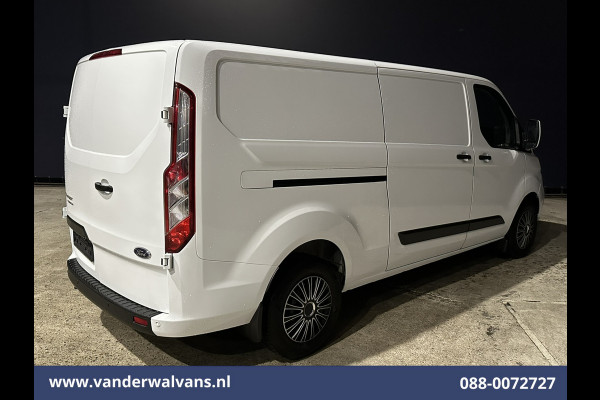 Ford Transit Custom 2.0 TDCI 131pk L2H1 Euro6 Airco | Navigatie | Camera | Apple Carplay LED, Cruisecontrol, Stoelverwarming, Verwarmde Voorruit, Parkeersensoren, Bijrijdersbank