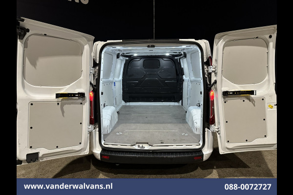 Ford Transit Custom 2.0 TDCI 131pk L2H1 Euro6 Airco | Navigatie | Camera | Apple Carplay LED, Cruisecontrol, Stoelverwarming, Verwarmde Voorruit, Parkeersensoren, Bijrijdersbank