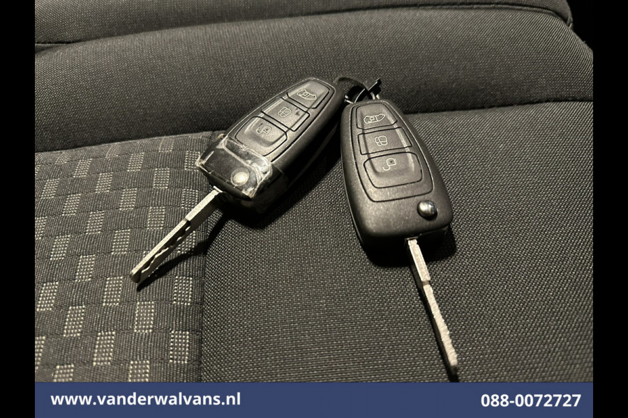 Ford Transit Custom 2.0 TDCI 131pk L2H1 Euro6 Airco | Navigatie | Camera | Apple Carplay LED, Cruisecontrol, Stoelverwarming, Verwarmde Voorruit, Parkeersensoren, Bijrijdersbank