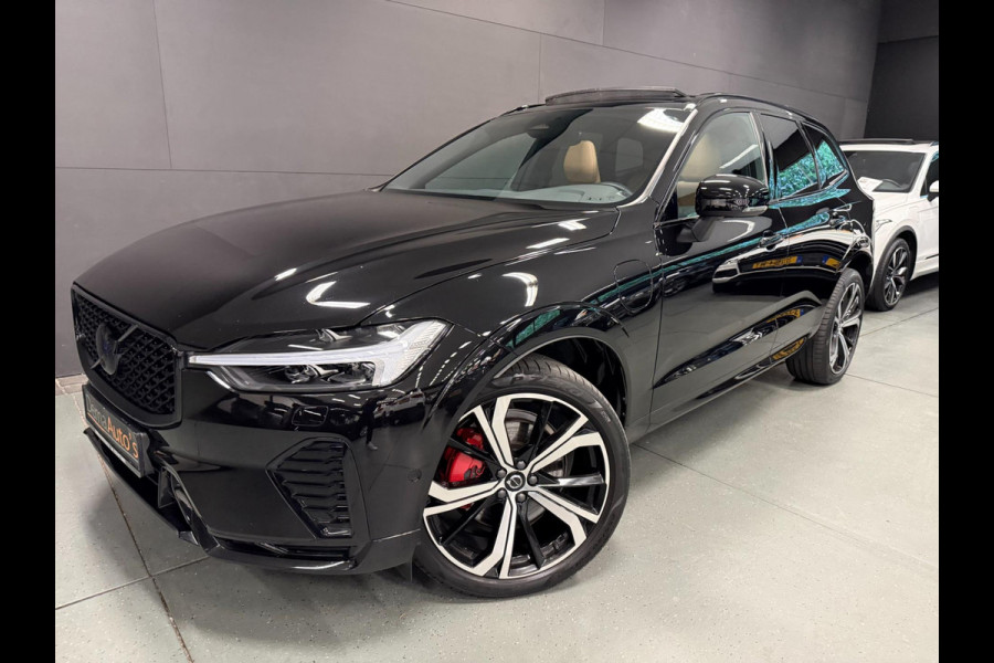 Volvo XC60 2.0 T8 Plug-in hybrid AWD 456PK BLACK-LINE R-DESIGN PANO/360CAM/H&K/STOEL-M/CARPLAY/