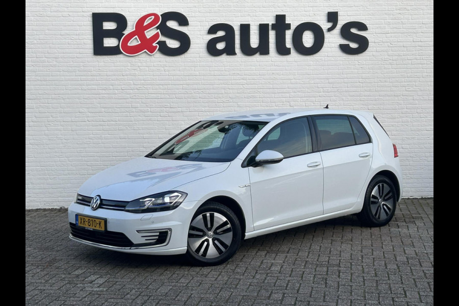 Volkswagen e-Golf E-Golf Full Led Carplay Clima Pdc Adaptive cruise Aut Verlichting Stoelverwarming